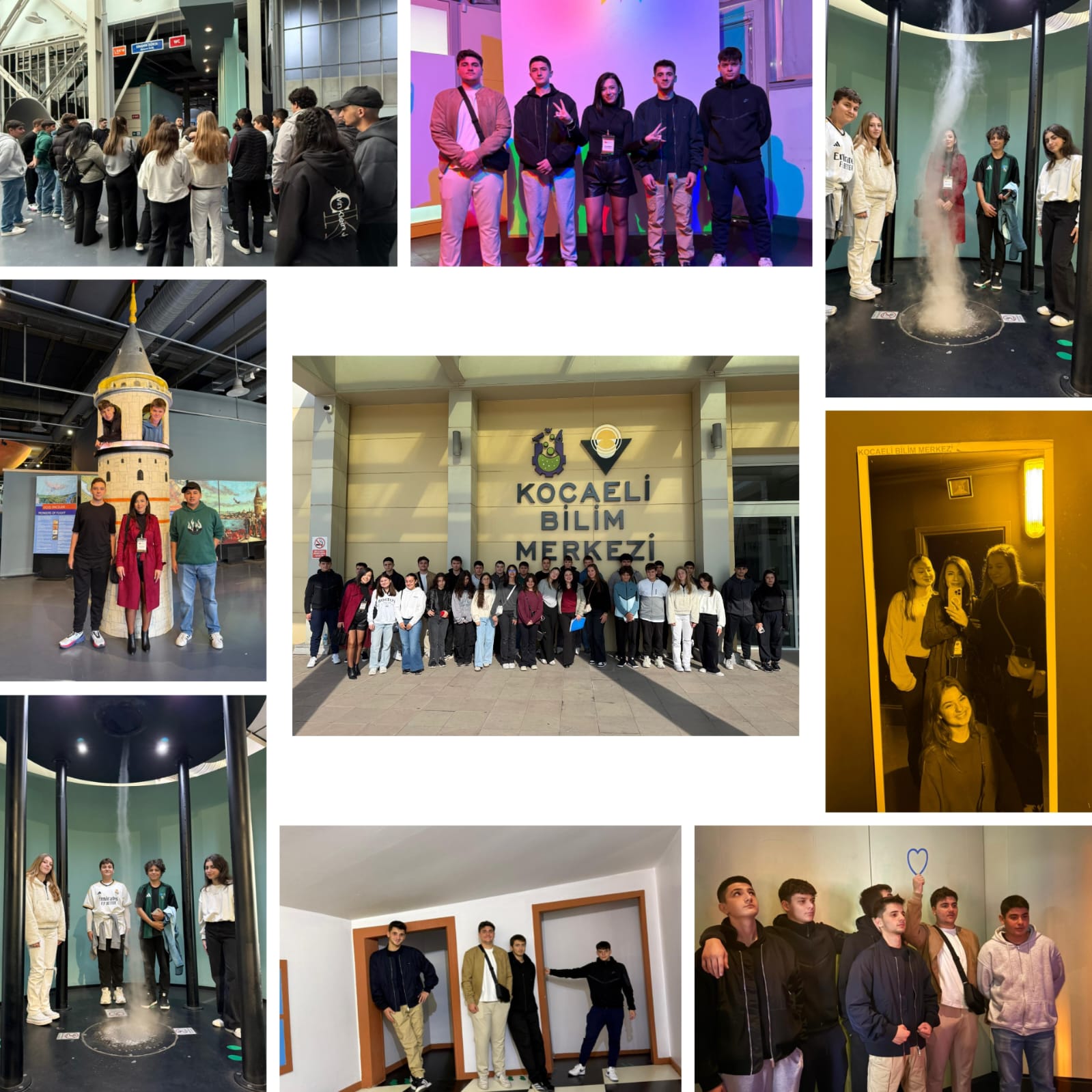 Karamürsel Birey Anadolu Lisesi Öğrencileri Kocaeli Bilim Merkezinde