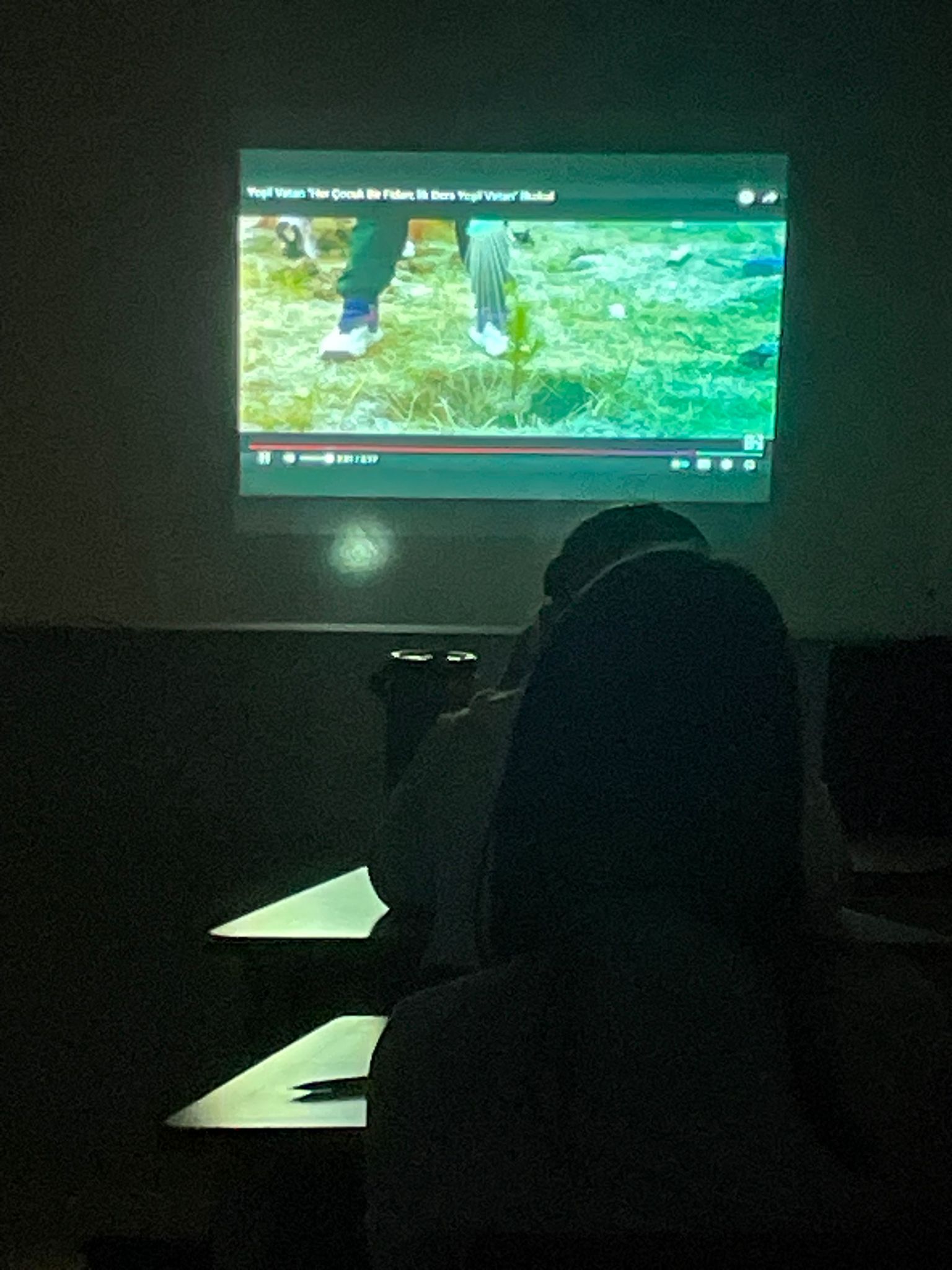 "Her çocuk bir fidan; ilk ders yeşil vatan"