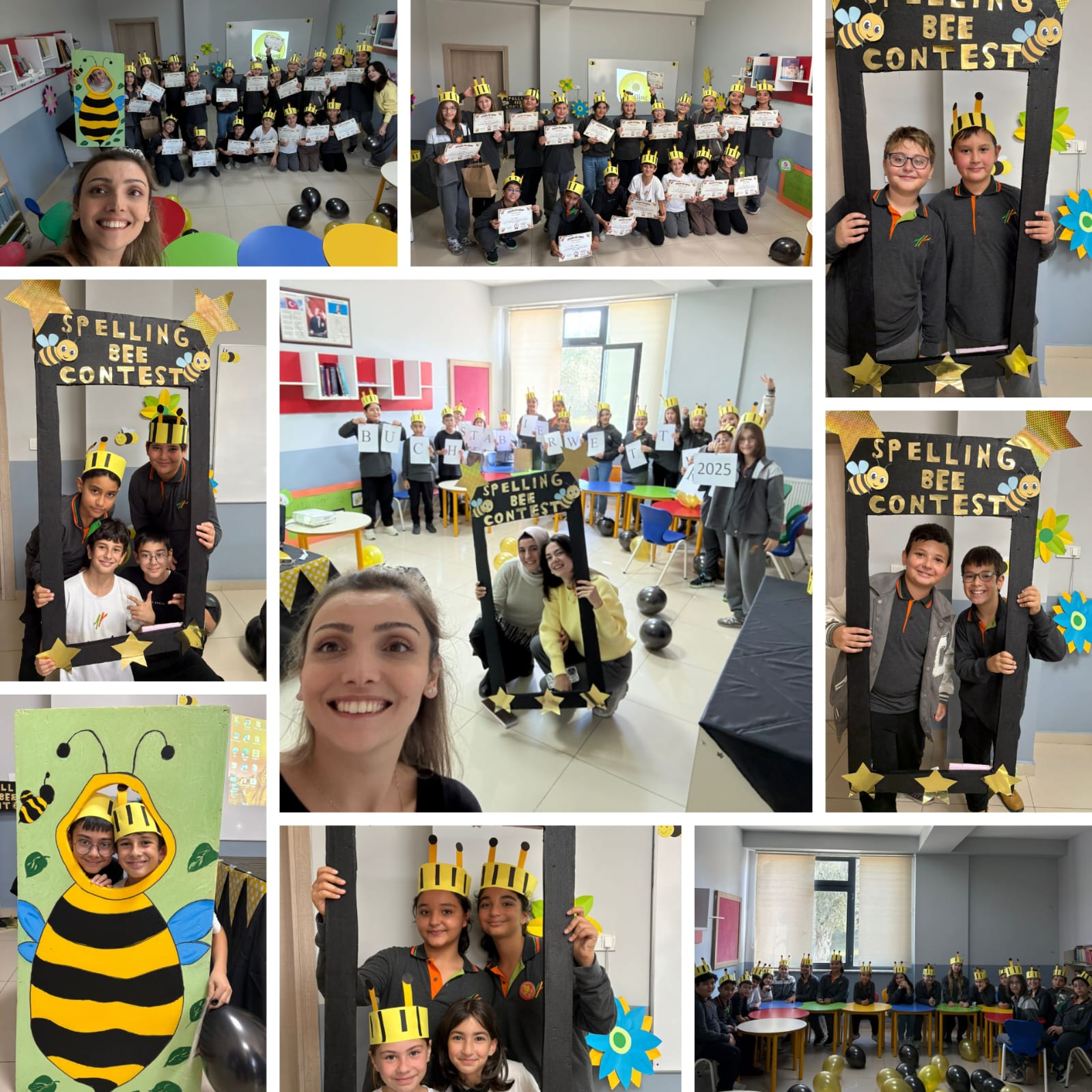 English Spelling Bee and German Buchstabierwettbewerb!